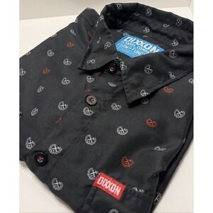 Dixxon Shirt Mens 2XL Short Sleeve Button Up